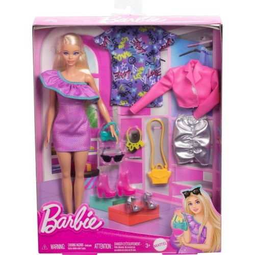 Barbie Fashionistas Bebek Kıyafet ve Aksesuarları HYT61